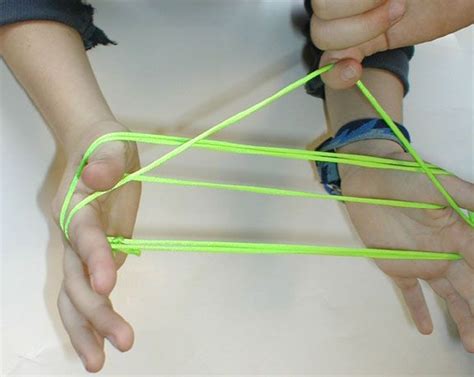 Pinch the crossed strings on each side of the figure between your thumbs and pointer fingers and pull them outwards then down and under the straight strings on. Cat's cradle instructions with step by step pictures ...