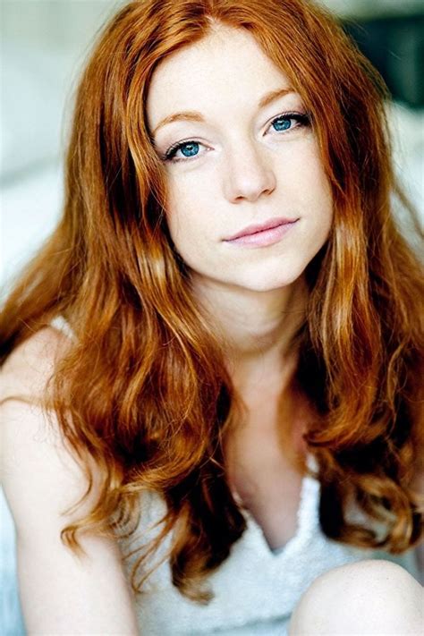 Marleen Lohse Schöne Rote Haare Schönheit Mädchen Lange Rote Haare