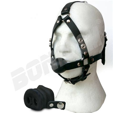 BDSM Pig Ball Gag Harness Quality Leather Non Toxic Etsy