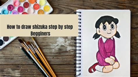 How To Draw Shizuka Step By Step Begginers Youtube