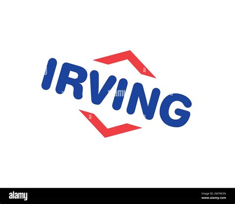 Irving Oil Rotated Logo White Background B Stock Photo Alamy