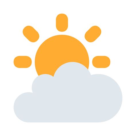 ⛅ Sun Behind Cloud Emoji What Emoji 🧐