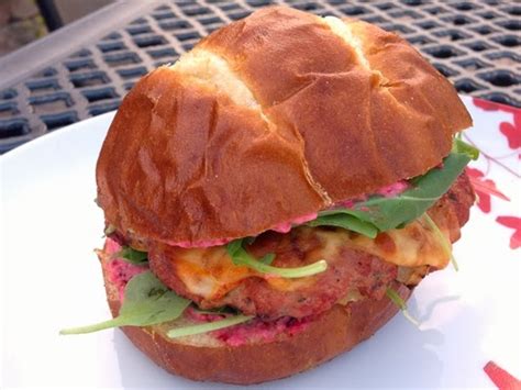 Thanksgiving Turkey Burger With Cranberry Aioli Fiscally Chic