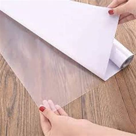 Plastic Book Cover Film Roll Quality Clear Sticky Back Plastic Etsy