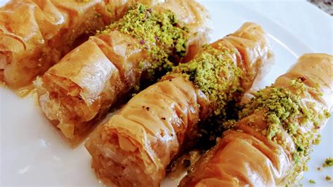 Burma Baklava Tarifi Yufkadan Oklava Baklavası Tarifi Serbetli Tatlı