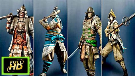 For Honor Samurai Cutscenes The Kensei The Shugoki The Orochi
