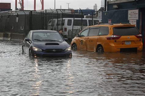 a look at the sept 29 flooding in new york city pics and videos