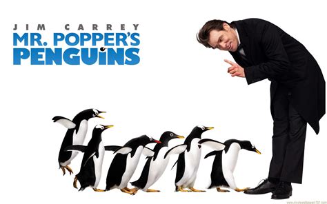 Jim carrey takes on the role of mr. Mr. Popper''s Penguins wallpaper - (1920x1200 ...
