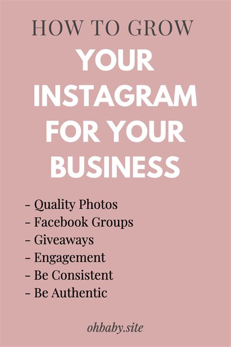 How To Grow Your Instagram For Your Business Instagram Business