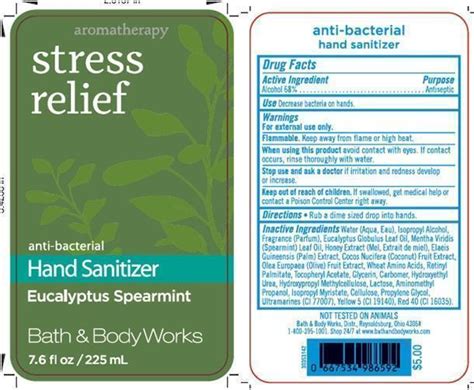 How can i extract alcohol from hand sanitizer? Anti-Bacterial Hand Sanitizer Eucalyptus Spearmint (Bath ...