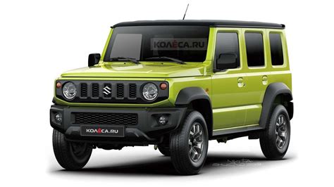 Suzuki Jimny Long Coming In With Five Doors And Turbo Power