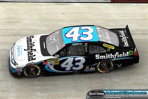Hendrick motorsports' chase elliott resited pressure from joe gibbs racing's martin truex jr to clinch a second nascar cup win of 2019 at watkins glen. 2012 #43 Smithfield Ford Fusion on Behance