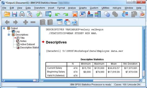 Spss For The Classroom The Basics