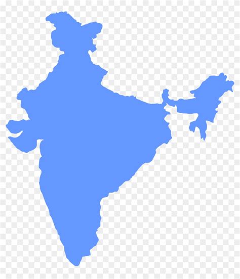 India World Map Clip Art India Map Black Free Transparent Png