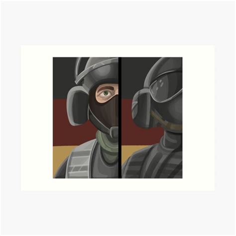 Jager And Bandit Rainbow Six Siege Art Print For Sale By Itsspongo