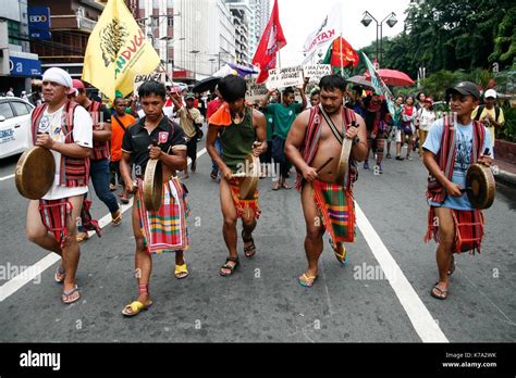 Manila Philippines 15th Sep 2017 Igorot Tribe Members From The