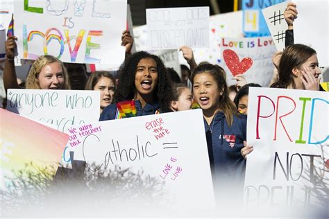 kuow lgbt teachers pushed out of catholic high school families demand reinstatement