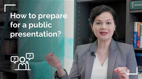 How To Prepare For A Public Presentation Public Speaking Series