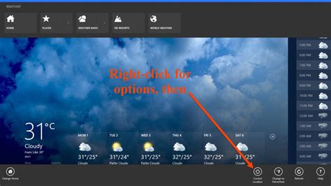How To Show Weather On Windows 8 Or 81 Lock Screen Techgainer