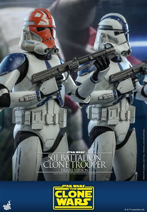 501st Battalion Clone Trooper Deluxe Hot Toys 16th Scale