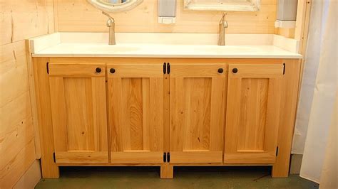 How To Build A Bathroom Vanity Woodworking Diy Youtube