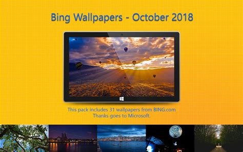 Bing Wallpapers October 2018 By Misaki2009 On Deviantart