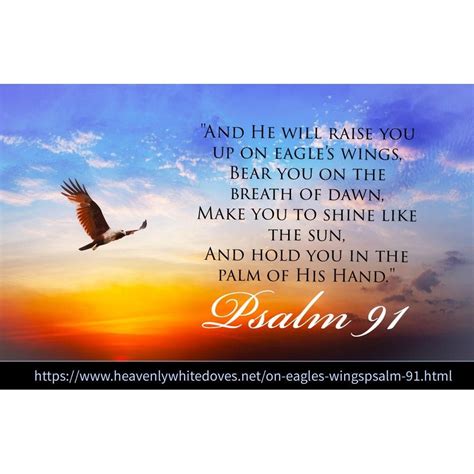 Psalm 91 On Eagles Wings Bible Verse Tattoos Psalm 91 Psalms