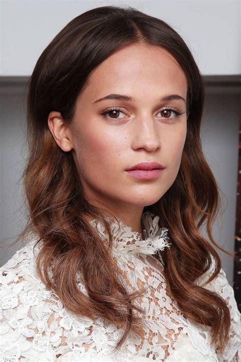 Times Alicia Vikander S Hair Makeup Stole The Show Alicia Vikander Hair Hair Makeup