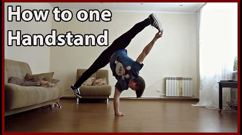 How To One Hand Handstand как научиться стоять на одной руке Youtube