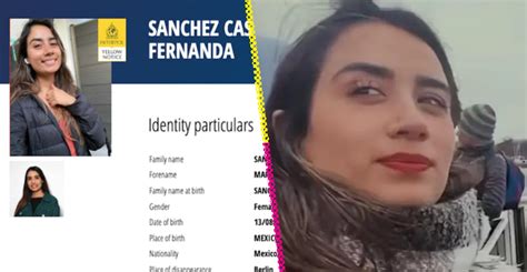 Encuentran Sin Vida A María Fernanda Mexicana Desaparecida En Alemania