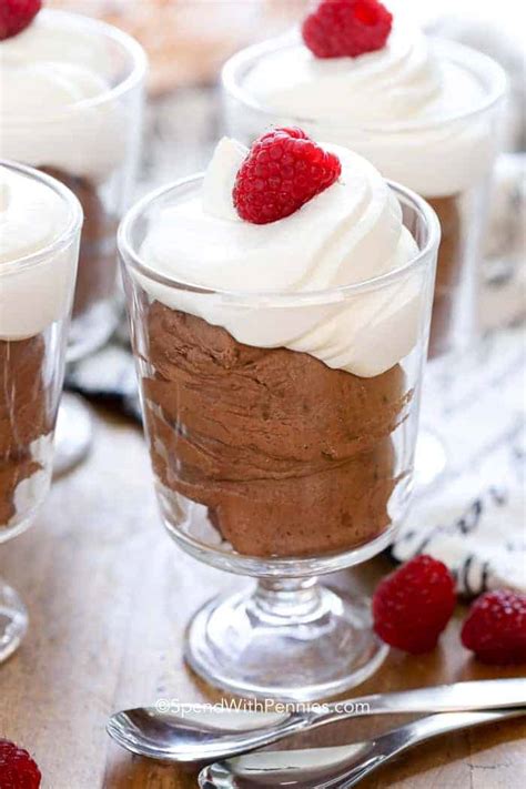 Easy Chocolate Mousse In Minute Be Yourself Feel Inspired