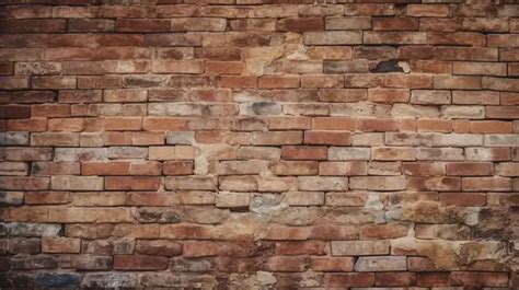 Antique Brick Wall Captivating Textural Background Brick Wall Brick