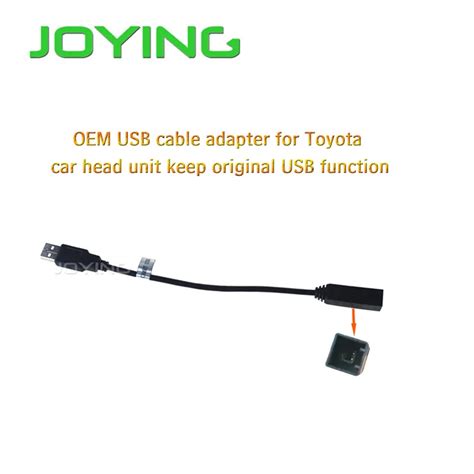 2016 Newest Joying Oem Usb Harness Wiring Cable Adapter For Toyota Car