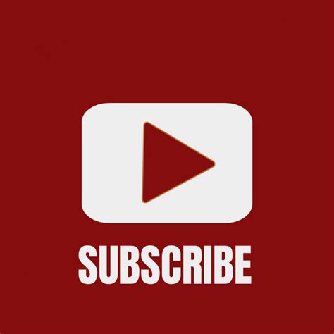 Youtube Subscribe Button Template Postermywall