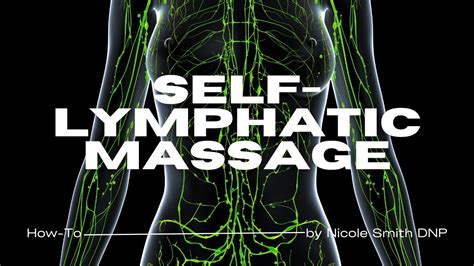 Self Lymphatic Drainage Daily Routine Youtube