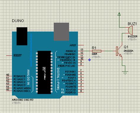 How To Simulate Buzzer With Arduino In Proteus Buzzer Simulation Vrogue