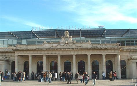 Gare De Montpellier Saint Roch Montpellier 1845 Structurae