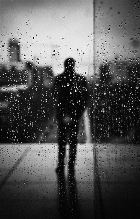 Gloomy Day Rain Fall Down City Of Glass Bandw Gloomy Day Love Is