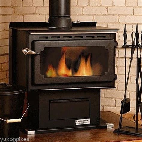 Mountaineer Wood Burning Stove Indoor Fireplace With Blower Wood