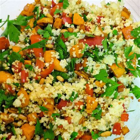 Needed a little something extra read more. Couscous with sweet potato and zucchini - BigOven