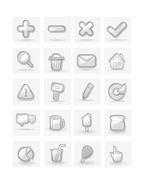 40 Simple And Minimalist Icon Sets For Website Design
