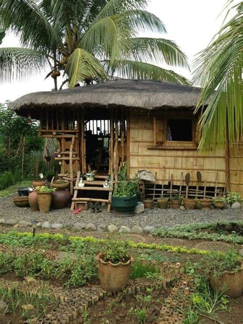 Garden Design With Bahay Kubo Philippine Nipa Hut Bah