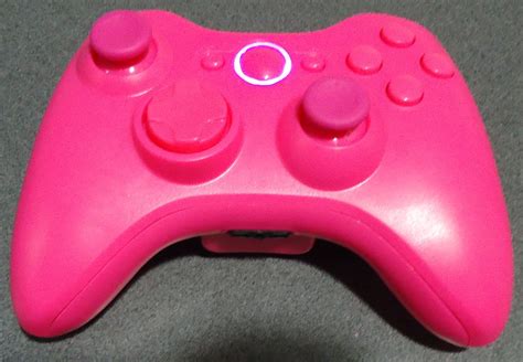 Custom New Hand Made Pure Pink Xbox 360 Wireless Controller