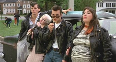 Young johnny depp in cry baby, 1990. Cry-Baby (rewatch) « Martin Teller's Movie Reviews