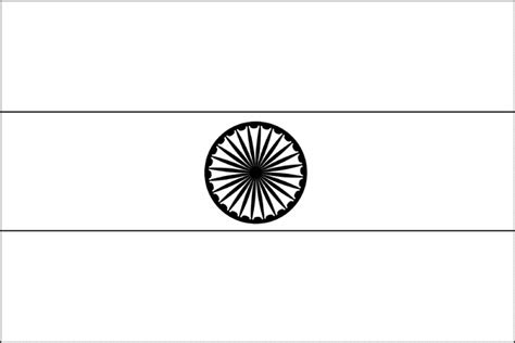 Flag Of India 2009 Clipart Etc