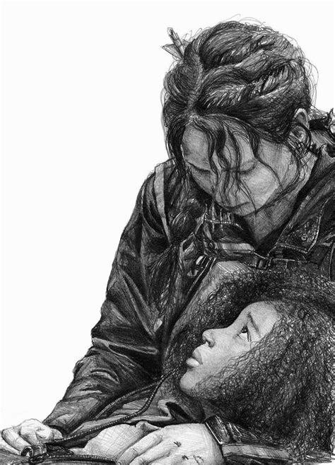 Amazing Katniss And Rue Drawing Hunger Games Quotes Hunger Games Fan