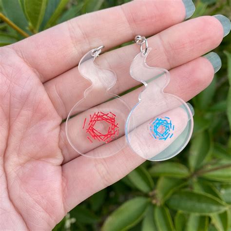 Tbhk Clear Hakujoudai Acrylic Earrings Etsy Canada