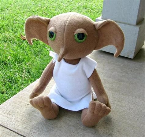 Dobby Elf Plush Doll Made To Order Etsy Harry Potter Plush Harry