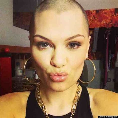 Comic Relief 2013 Jessie J Shaves Hair Off For Red Nose Day Pics