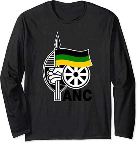 African National Congress Anc Long Sleeve T Shirt Uk Clothing
